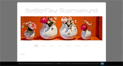 Desktop Screenshot of bonbonfleur.nl